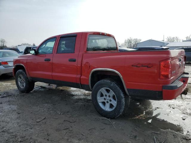 1D7RW3GK6BS598770 - 2011 DODGE DAKOTA SLT RED photo 2