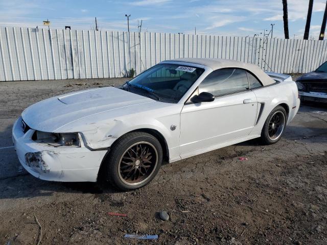 1FAFP44664F168164 - 2004 FORD MUSTANG WHITE photo 1