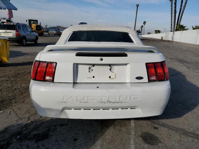 1FAFP44664F168164 - 2004 FORD MUSTANG WHITE photo 6