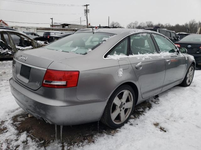 WAUEH94F06N106748 - 2006 AUDI A6 S-LINE 3.2 QUATTRO GRAY photo 3