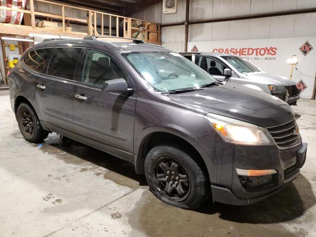 1GNKRFED6EJ215405 - 2014 CHEVROLET TRAVERSE LS GRAY photo 4