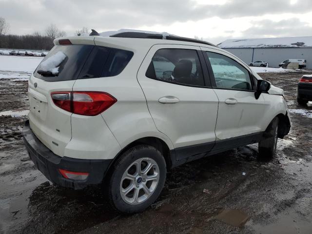 MAJ3S2GE7LC333924 - 2020 FORD ECOSPORT SE WHITE photo 3