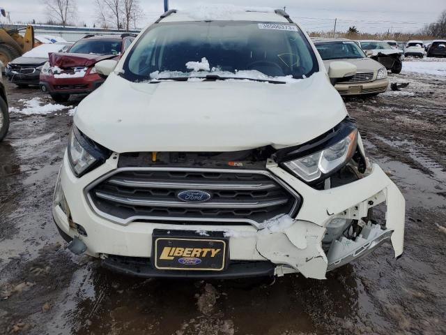 MAJ3S2GE7LC333924 - 2020 FORD ECOSPORT SE WHITE photo 5