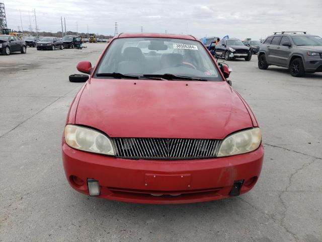 KNAFB121735250100 - 2003 KIA SPECTRA BASE RED photo 5