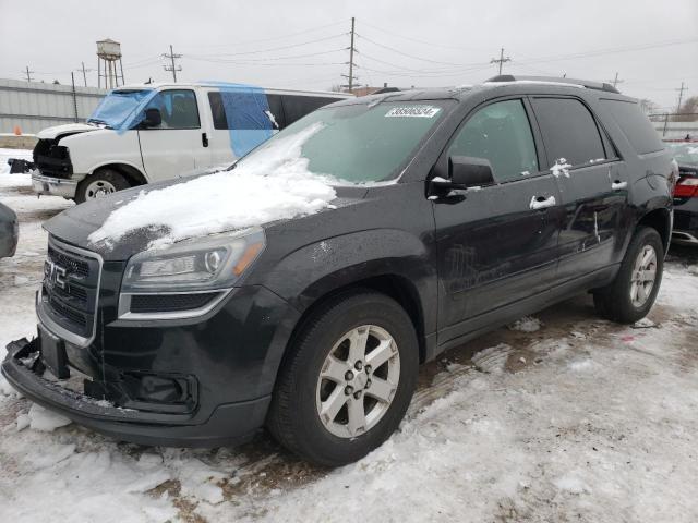 1GKKRPKD0FJ284910 - 2015 GMC ACADIA SLE BLACK photo 1