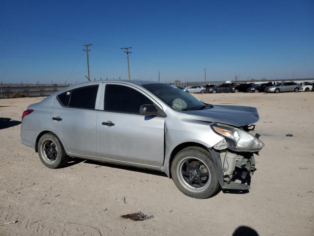 3N1CN7AP1FL851418 - 2015 NISSAN VERSA S SILVER photo 4