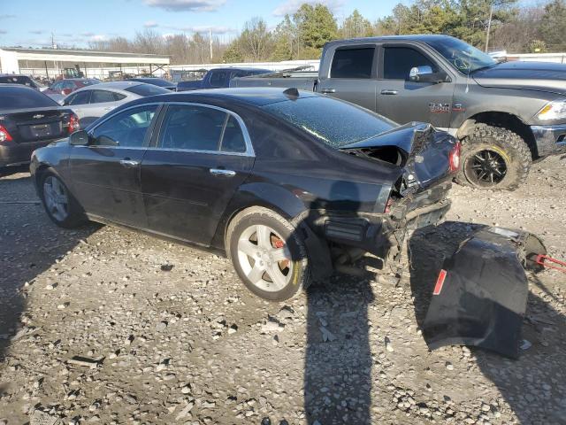 1G1ZC5E09CF202060 - 2012 CHEVROLET MALIBU 1LT BLACK photo 2