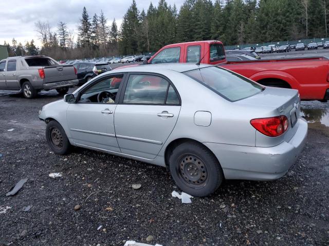 1NXBR30E16Z761225 - 2006 TOYOTA COROLLA CE SILVER photo 2