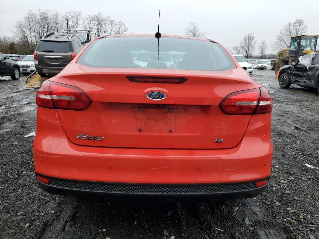 1FADP3F23GL248216 - 2016 FORD FOCUS SE RED photo 6