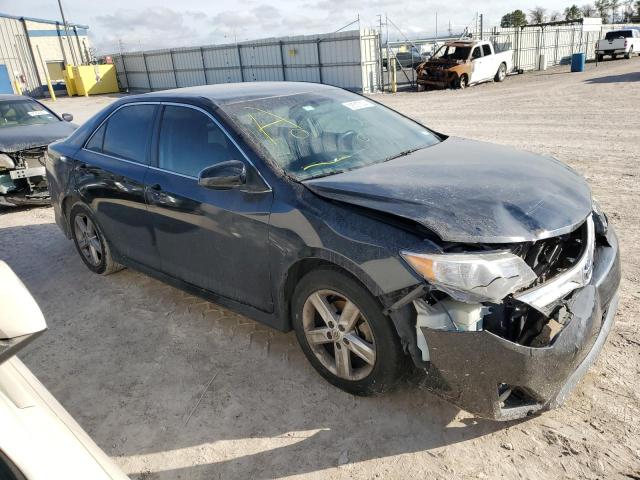 4T1BF1FKXEU857332 - 2014 TOYOTA CAMRY L BLUE photo 4