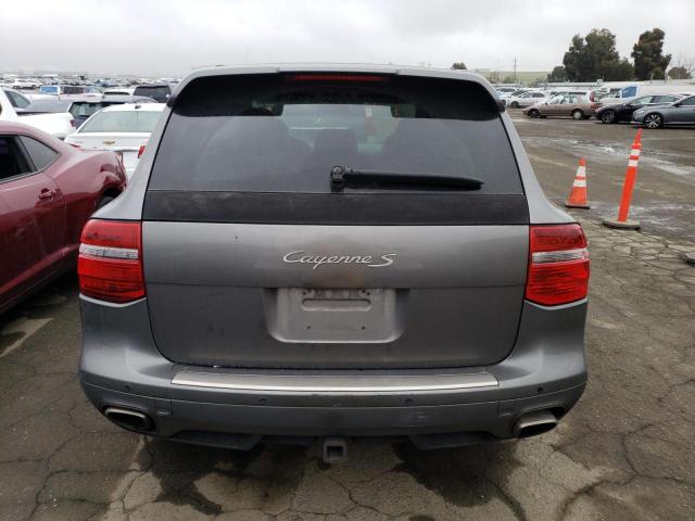 WP1AB29P68LA35564 - 2008 PORSCHE CAYENNE S GRAY photo 6