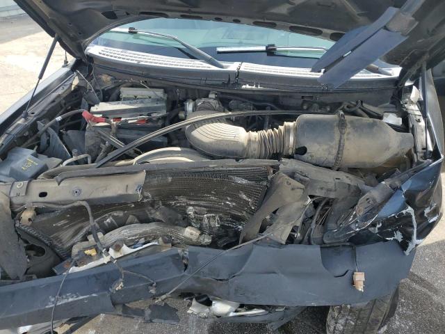 1FTRF14W25NA65338 - 2005 FORD F150 BLACK photo 11