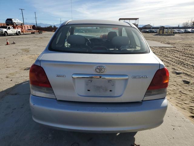 JTDAT123130300272 - 2003 TOYOTA ECHO SILVER photo 6