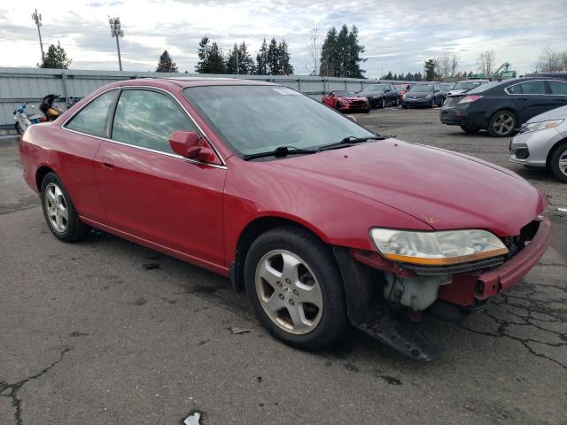 1HGCG2254YA044734 - 2000 HONDA ACCORD EX RED photo 4