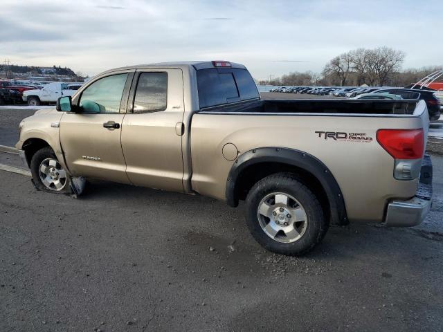 5TBBV541X7S472880 - 2007 TOYOTA TUNDRA DOUBLE CAB SR5 TAN photo 2