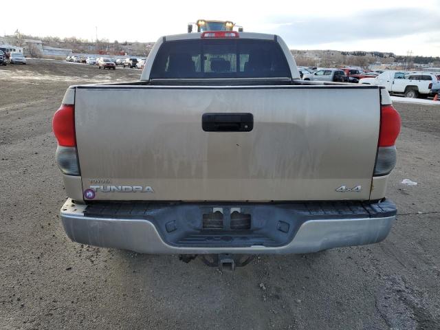 5TBBV541X7S472880 - 2007 TOYOTA TUNDRA DOUBLE CAB SR5 TAN photo 6