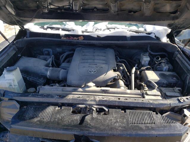 5TFUM5F12EX054451 - 2014 TOYOTA TUNDRA DOUBLE CAB SR/SR5 BLACK photo 11