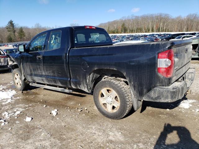 5TFUM5F12EX054451 - 2014 TOYOTA TUNDRA DOUBLE CAB SR/SR5 BLACK photo 2