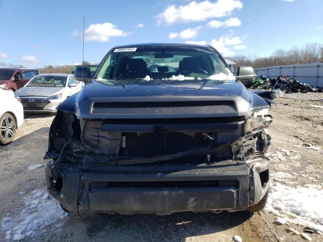 5TFUM5F12EX054451 - 2014 TOYOTA TUNDRA DOUBLE CAB SR/SR5 BLACK photo 5