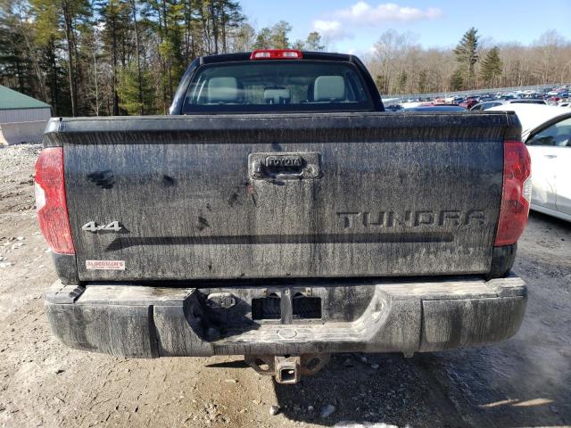 5TFUM5F12EX054451 - 2014 TOYOTA TUNDRA DOUBLE CAB SR/SR5 BLACK photo 6