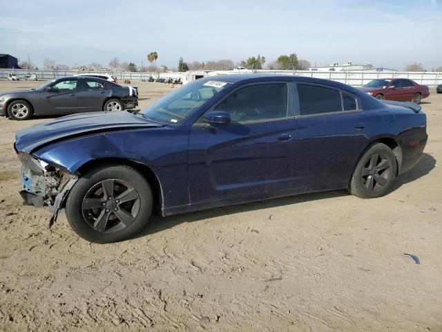 2C3CDXBG0EH353897 - 2014 DODGE CHARGER SE BLUE photo 1