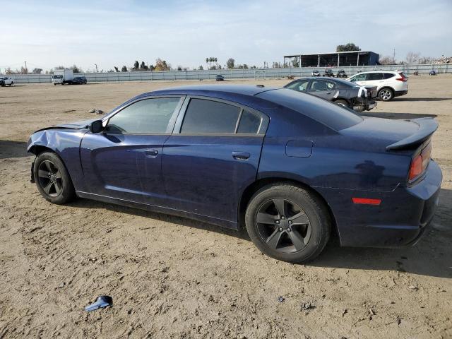 2C3CDXBG0EH353897 - 2014 DODGE CHARGER SE BLUE photo 2