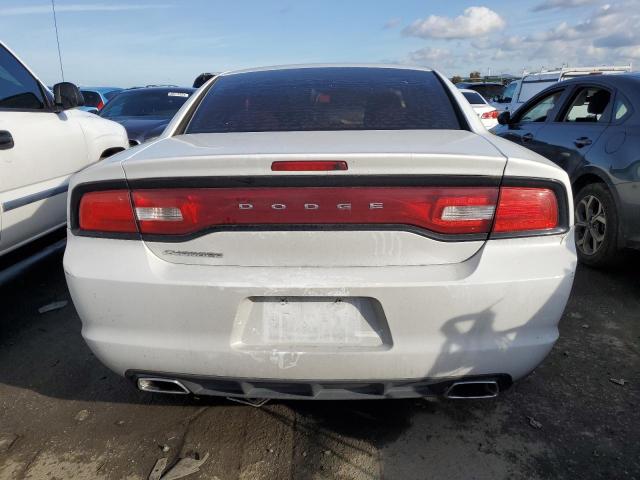 2B3CL3CG7BH587232 - 2011 DODGE CHARGER WHITE photo 6