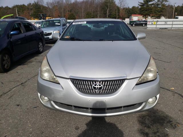 4T1CA30P24U022603 - 2004 TOYOTA CAMRY SOLA SE SILVER photo 5