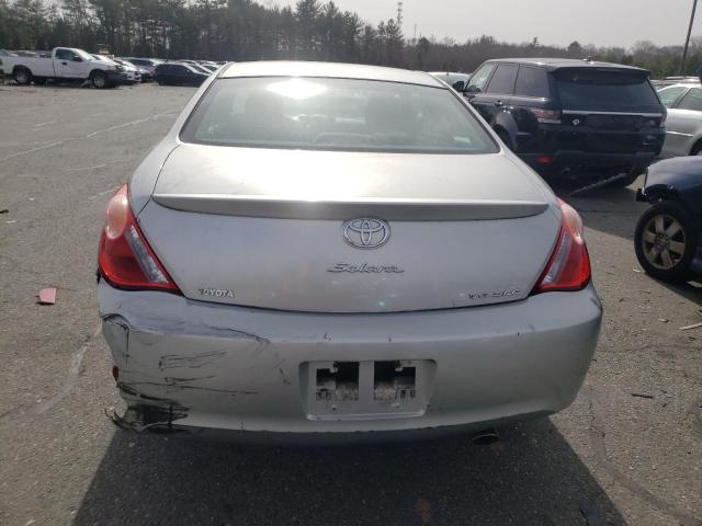 4T1CA30P24U022603 - 2004 TOYOTA CAMRY SOLA SE SILVER photo 6