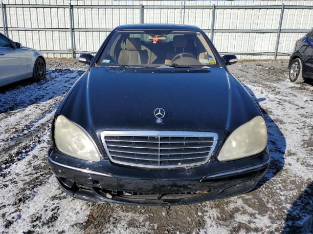 WDBNG83J26A481861 - 2006 MERCEDES-BENZ S 430 4MATIC BLACK photo 5