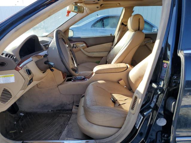 WDBNG83J26A481861 - 2006 MERCEDES-BENZ S 430 4MATIC BLACK photo 7