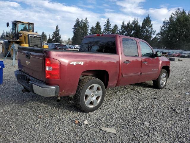 3GCEK23M39G167486 - 2009 CHEVROLET SILVERADO K1500 LT RED photo 3