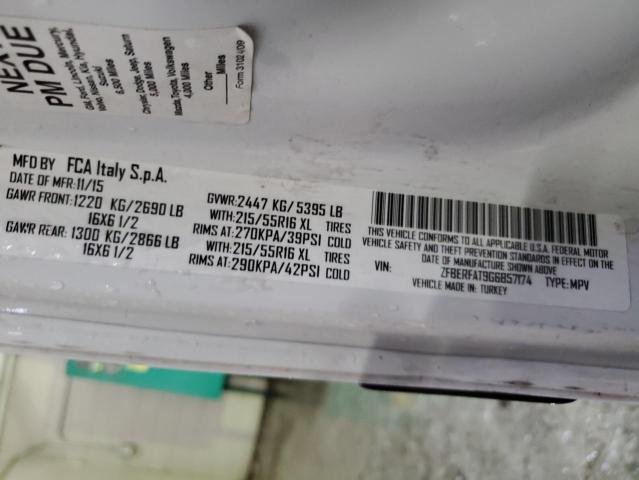 ZFBERFAT9G6B57174 - 2016 RAM PROMASTER 白色 照片 14