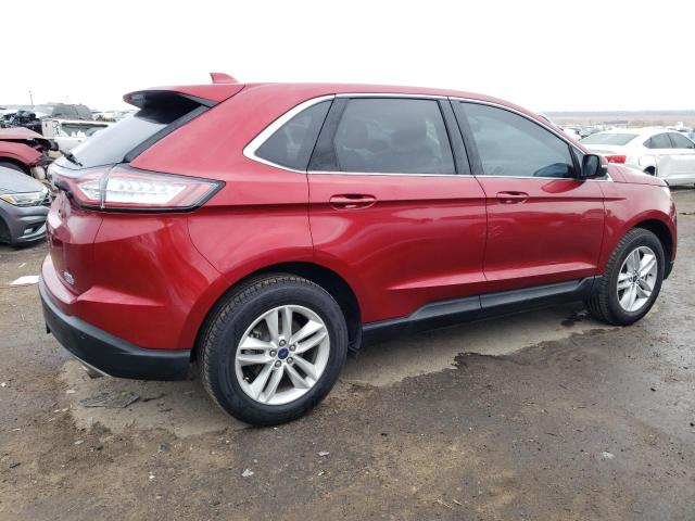 2FMPK4J92GBB27091 - 2016 FORD EDGE SEL RED photo 3