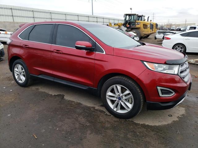 2FMPK4J92GBB27091 - 2016 FORD EDGE SEL RED photo 4