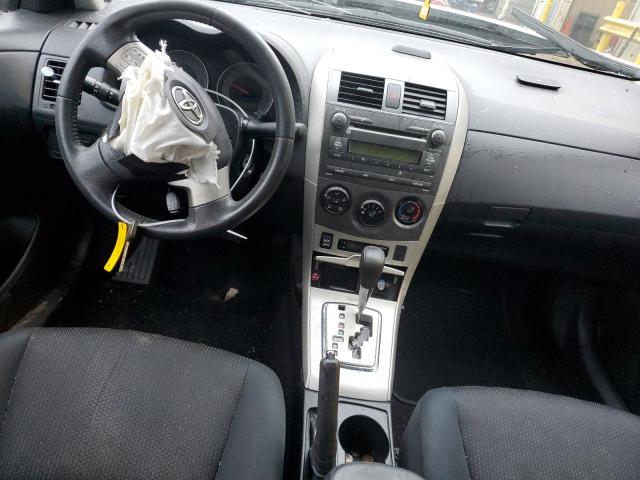 2T1BU4EE3AC497058 - 2010 TOYOTA COROLLA BASE SILVER photo 8