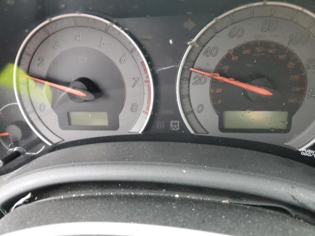 2T1BU4EE3AC497058 - 2010 TOYOTA COROLLA BASE SILVER photo 9