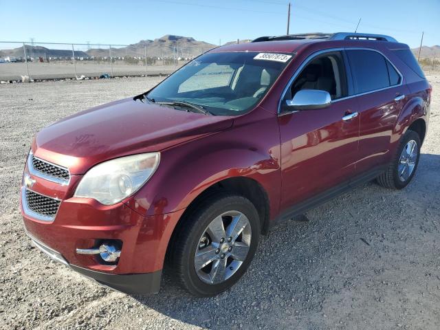 2GNFLFE59C6389586 - 2012 CHEVROLET EQUINOX LTZ MAROON photo 1