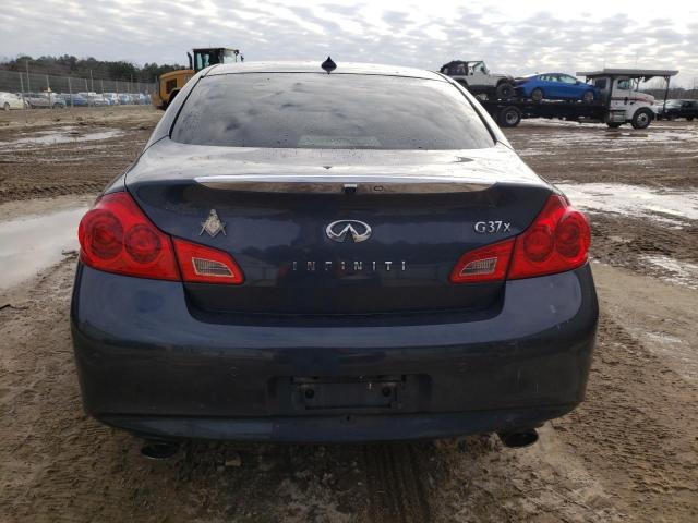 JN1CV6AR6DM755184 - 2013 INFINITI G37 GRAY photo 6