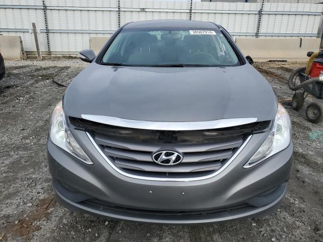 5NPEB4AC6EH852458 - 2014 HYUNDAI SONATA GLS BLACK photo 5