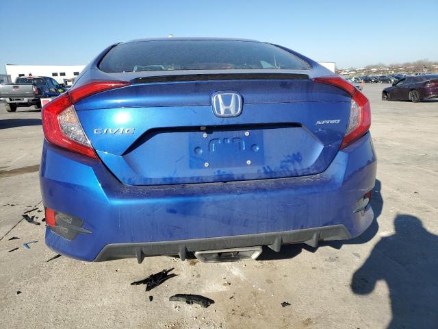 2HGFC2F89MH533736 - 2021 HONDA CIVIC SPORT BLUE photo 6