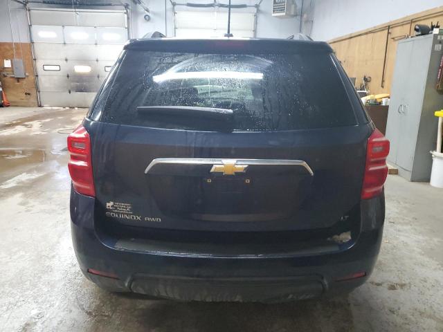 2GNFLFEKXH6152666 - 2017 CHEVROLET EQUINOX LT BLACK photo 6