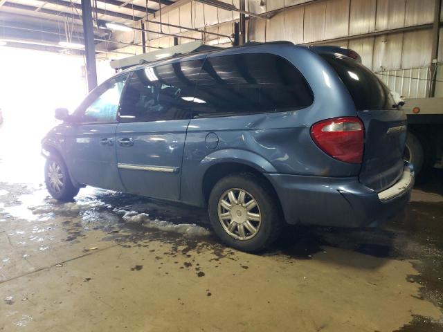 2A4GP54L87R152940 - 2007 CHRYSLER TOWN & COU TOURING Blau Foto 2