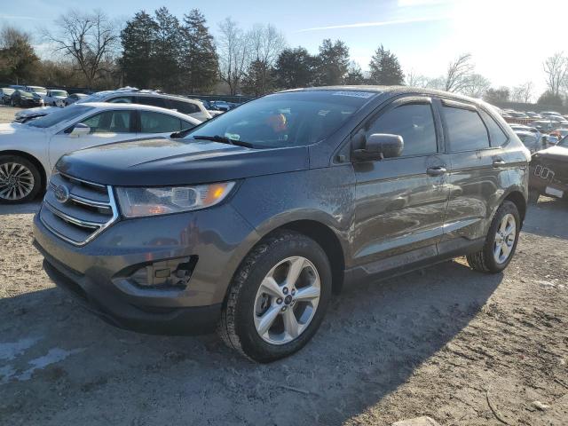 2FMPK4G96HBB14546 - 2017 FORD EDGE SE GRAY photo 1