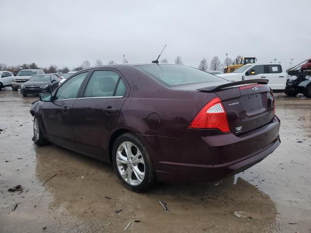 3FAHP0HA2CR437388 - 2012 FORD FUSION SE PURPLE photo 2