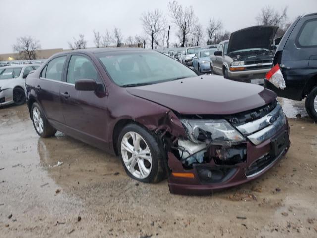 3FAHP0HA2CR437388 - 2012 FORD FUSION SE PURPLE photo 4