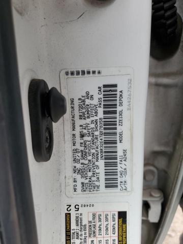 1NXBR32E47Z878358 - 2007 TOYOTA COROLLA CE WHITE photo 12