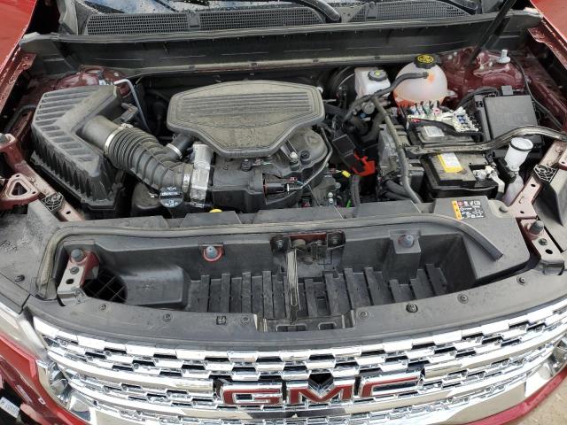 1GKKNPLS4NZ142133 - 2022 GMC ACADIA DENALI RED photo 11