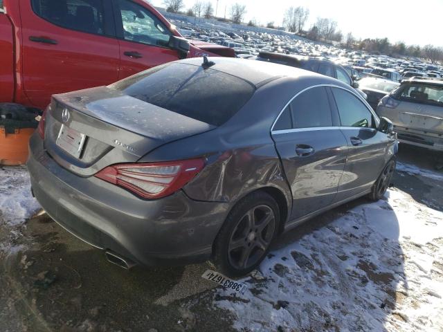 WDDSJ4GB5EN103533 - 2014 MERCEDES-BENZ CLA 250 4MATIC GRAY photo 3