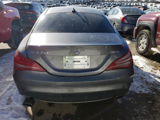 WDDSJ4GB5EN103533 - 2014 MERCEDES-BENZ CLA 250 4MATIC GRAY photo 6